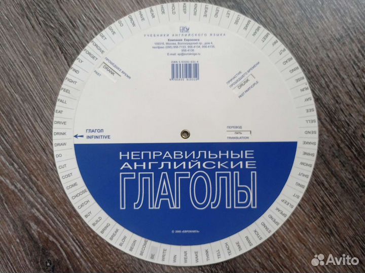 Неправильные английские глаголы