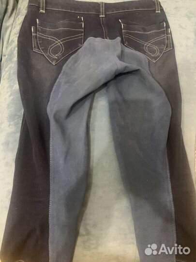 Бриджи для конного спорта Pfiff с полной леей