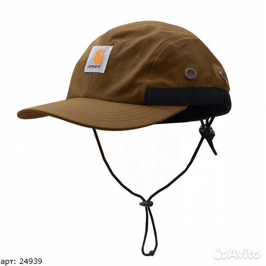 Кепка Carhartt Коричневая с веревками