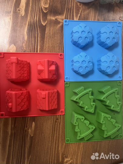 Новые Формочки силиконовые для выпечки