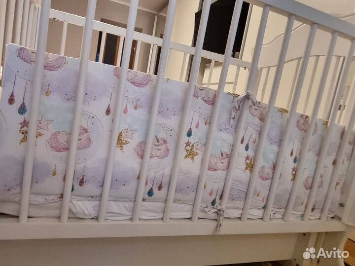 Бортики в детскую кроватку