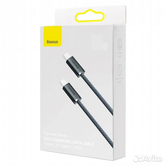 Кабель Baseus Dynamic type-c 100w 1m