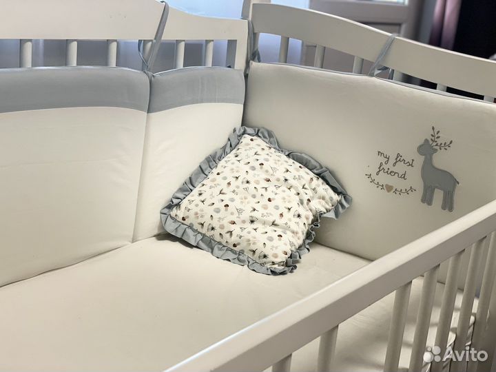 Бортики в детскую кроватку