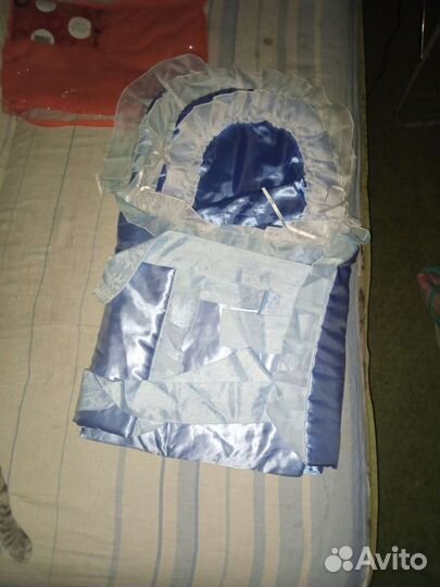 Конверт на выписку для мальчика весна осень