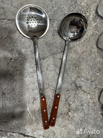 Шумовка, половник, лопатка для казана