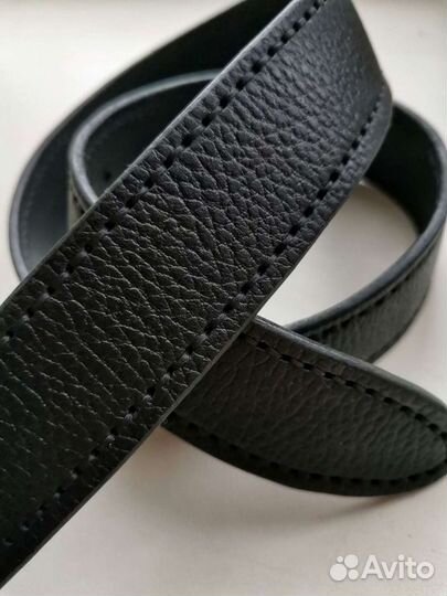 Мужской кожаный ремень ручной работы