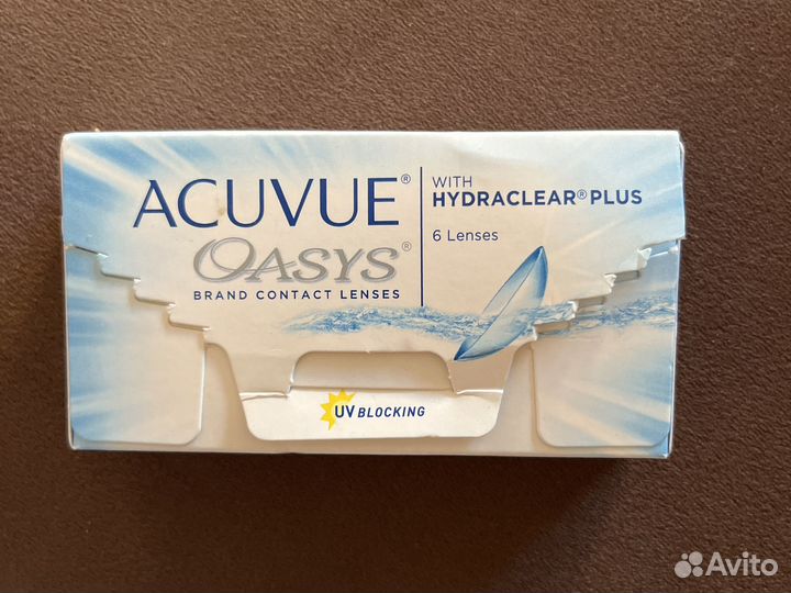 Линзы контактные