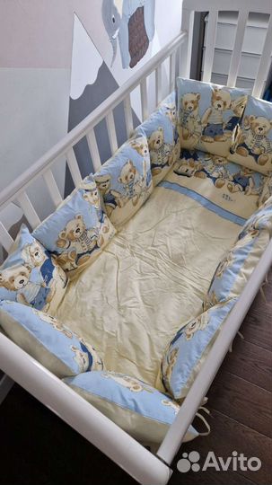 Детское постельное белье новое