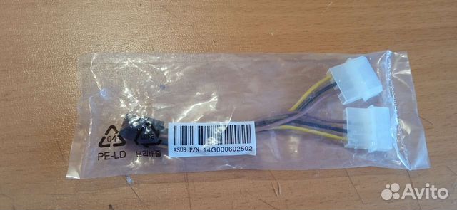 Новый переходник 2molex на питание видеокарты