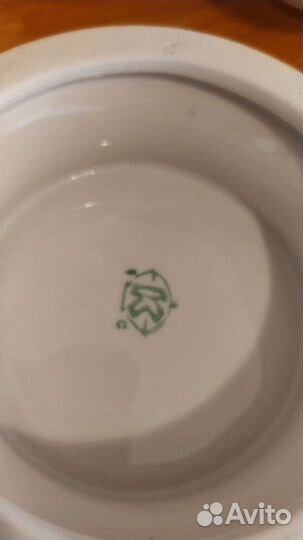 Чайный сервиз СССР фарфоровый завод Коростень