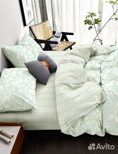 Комплект постельного белья поплин 2-x сп. новый