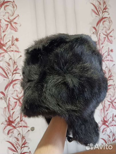 Шапка ушанка меховая