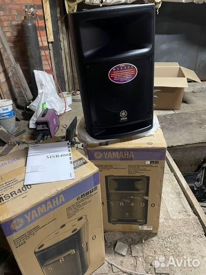 Колонки Yamaha msr 400