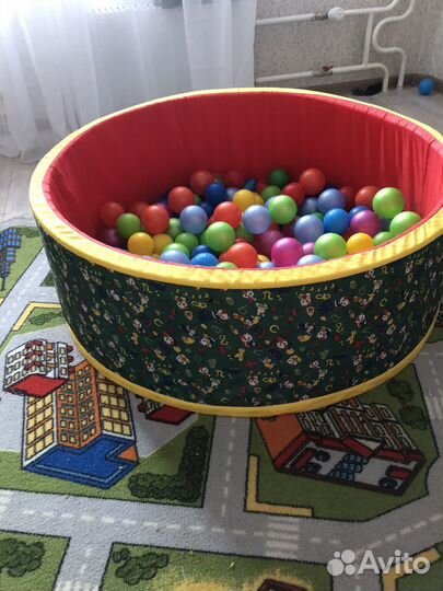 Сухой бассейн с шариками бу