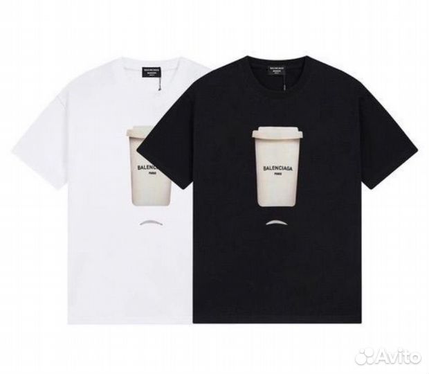 Футболка Balenciaga Coffee