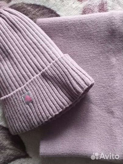 Шапка и снуд для девочки