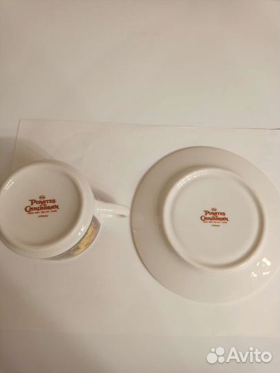 Подарочная чайная пара Pirates Caribbean новая