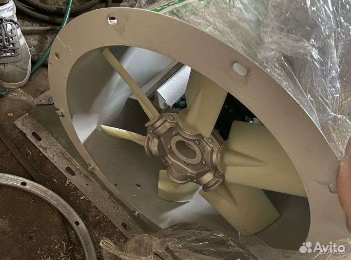 Вентилятор осевой промышленный