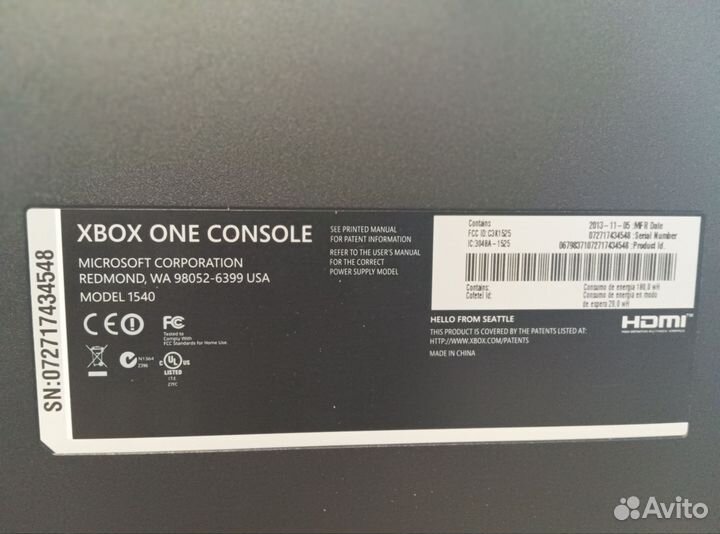 Xbox one 500 gb