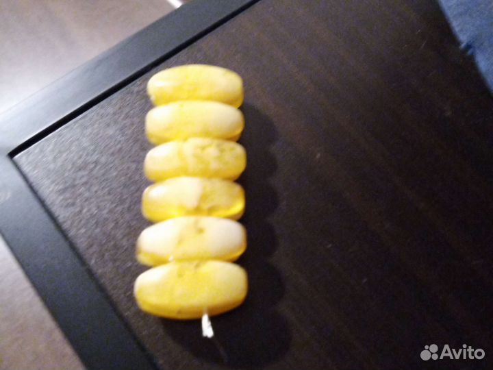 Браслет янтарь