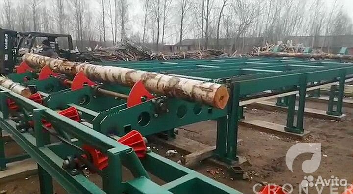 Дровокольная линия