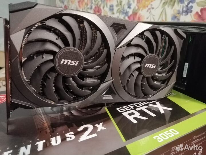 MSI RTX 3050 ventus 2X OC