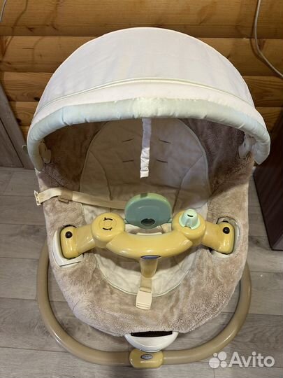 Детские электрокачели шезлонг graco
