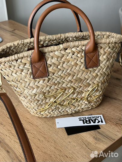 Плетеная сумка Karl Lagerfeld