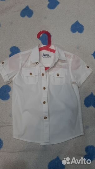 Рубашка белая