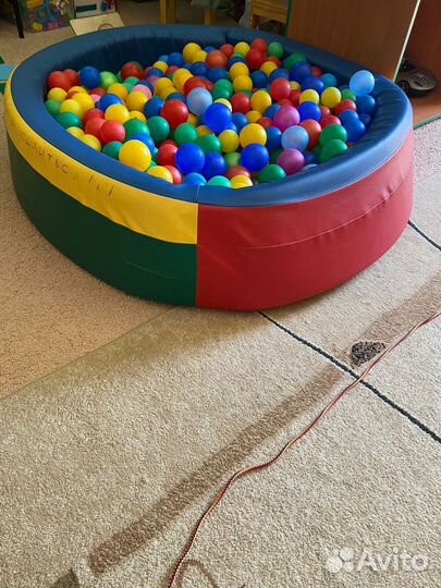 Сухой бассейн с шариками большой
