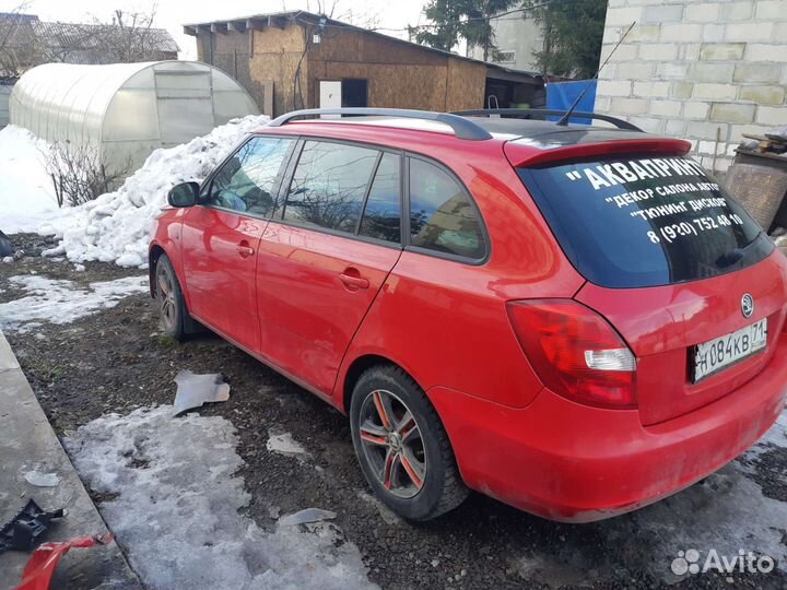 Skoda fabia 2 на запчасти