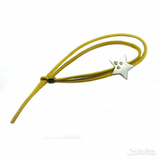 Браслет желтый со звездой и цирконами nomination