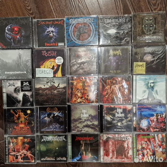 Фирменные CD, лицензионные CD, реплики CD. metal