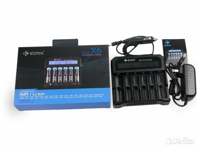 Зарядное устройство для аккумуляторов Efan X6