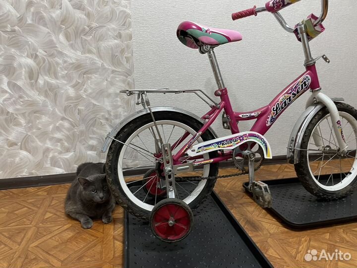 Детский велосипед для девочки 16