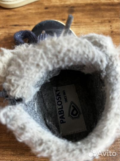 Ботинки утепленные pablovsky