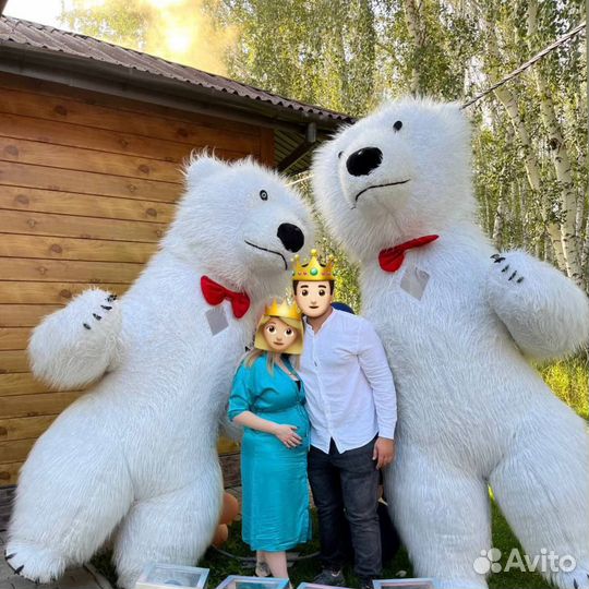 Белый мишка поздравление кинг-конг чебурашка