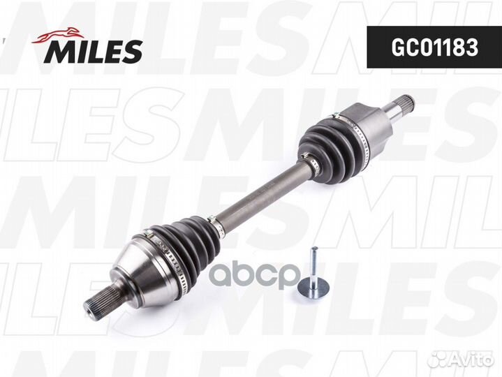 Привод в сборе ford focus II 2.0 04- лев. gc011