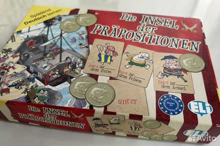Игра настольная Немецкие предлоги. Eli