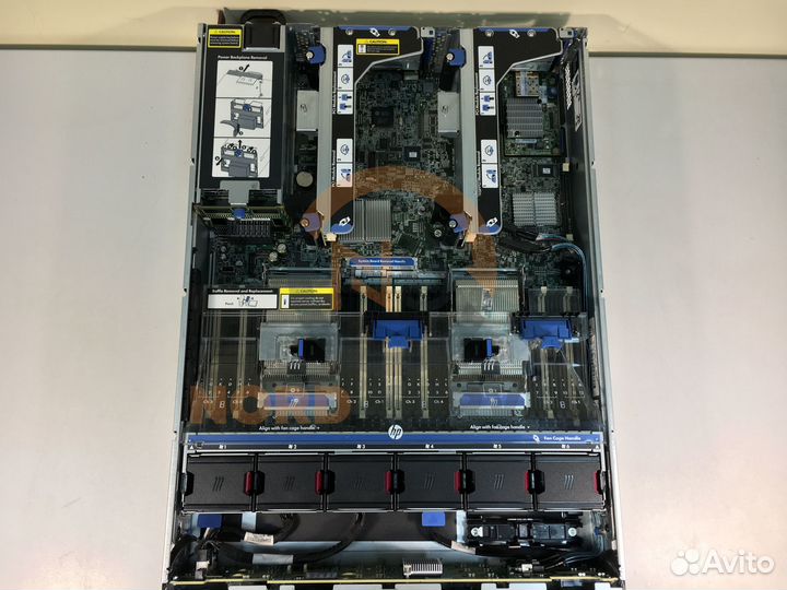 Сервер HP DL380p Gen8 12LFF 2x E5-2660 32GB 460W