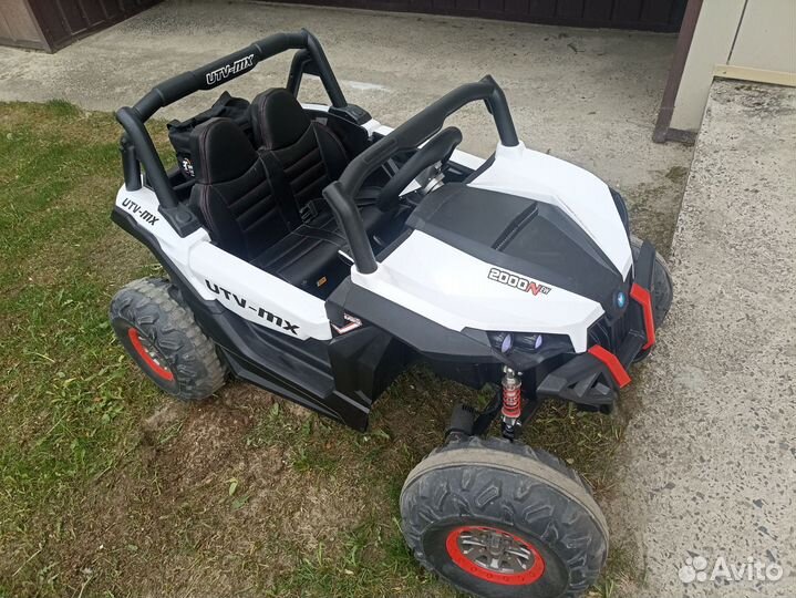 Детский электромобиль двухместный бу