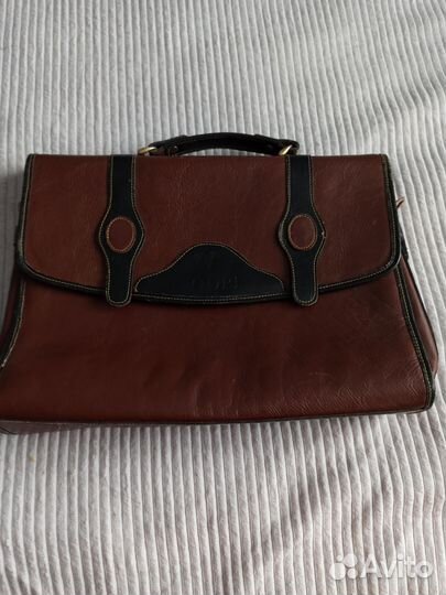 Кожаный портфель joop