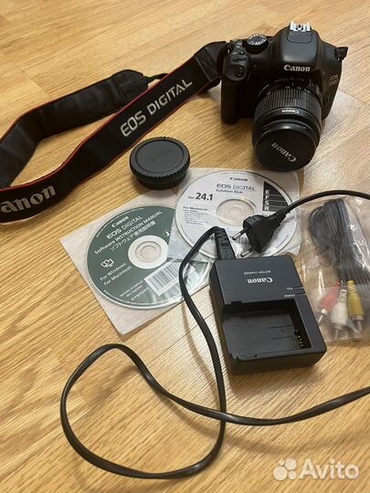 Зеркальный фотоаппарат canon eds 550d