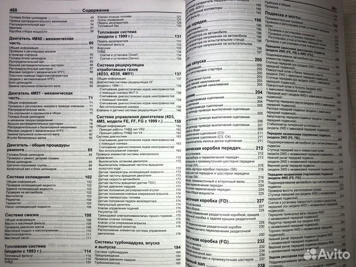 Митцубиси Кантер. Руководство по то и Ремонту