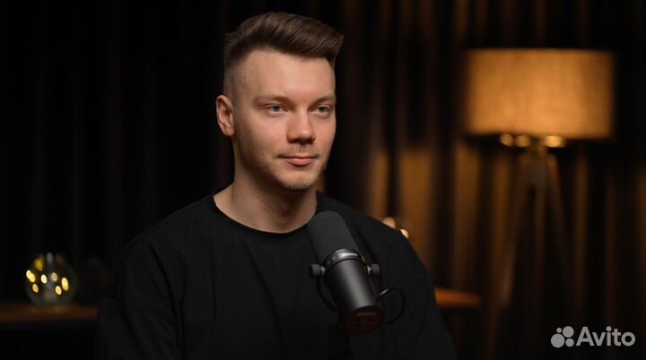 Съёмка YouTube-выпуска в студии