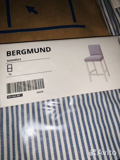 Чехол икеа бергмунд для барной табуретки