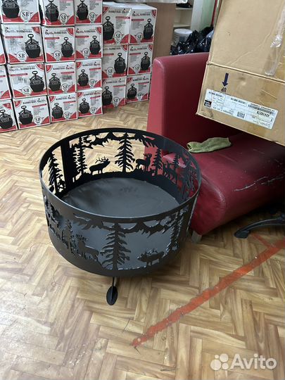 Костровая чаша, очаг