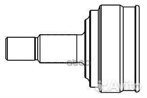 Шрус renault master II 2.5D-2.8DTI 98-01 850014