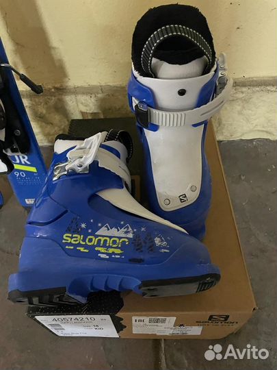 Горные лыжи+ботинки Salomon S/Race