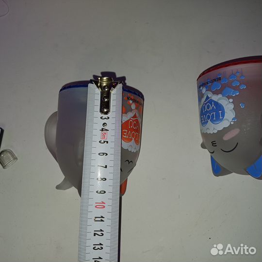 Кружка перевертыш котик 2 шт